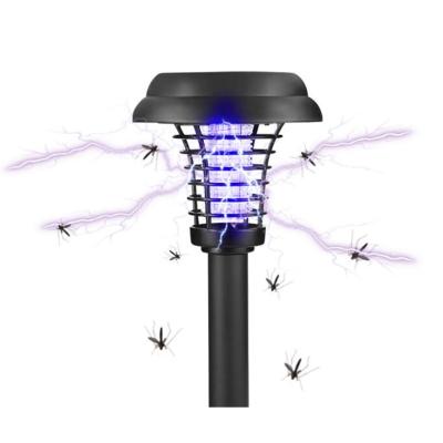 China Bug zapper/AMAZONE HOTSALE Solar Bug Zapper LED Mosquito Killer Mosquito Killer IP65 Solar Lawn Lights Mosquito Killer Rechargeable Battery Include Automatic Work For Garden for sale