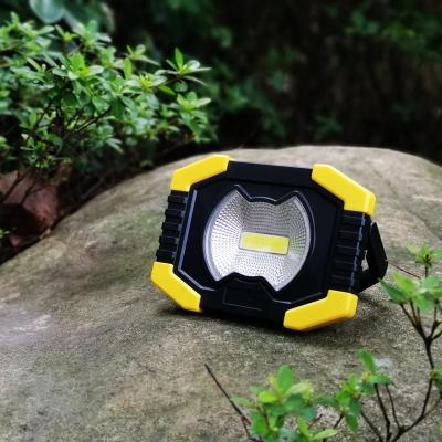 China Cheap side light+COB light factory price led cob flood light large practical led light flood lantern for sale