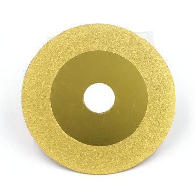 China High Hardness High Quality Small Grinding Wheel Diamond Cut Glass , Special Stone 100mm for sale