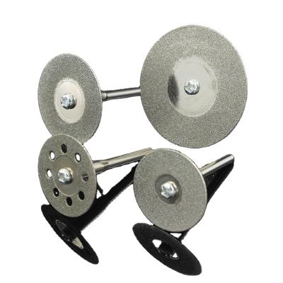 China Diamond Coated Mini Cutting Disc Wheels for Hobby Drills 60MM 30mm for sale