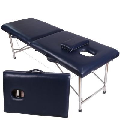 China Original Portable Traditional Massage Bed Point Folding Massage Table Adjustable Customization Acceptable for sale