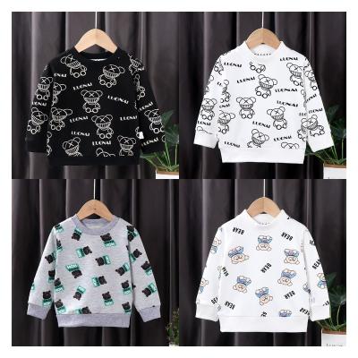 China Winter wholesale Anti-wrinkle low price foreign trade children's clothing Korean version round neck hoodie for sale