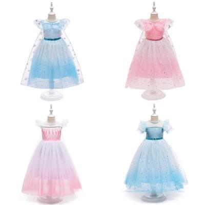 China wholesale Anti-wrinkle Kids Summer Cotton Girls Skirt Sundress Baby Little Girls Dress for sale