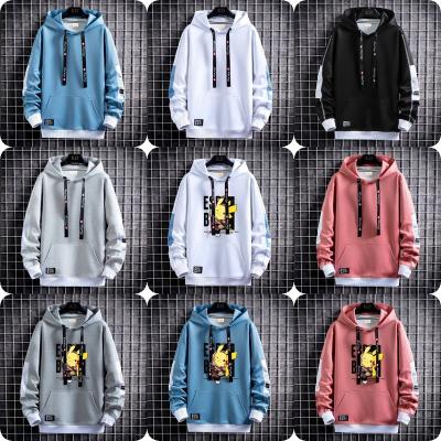 China 2023 Wholesale foreign trade border men's hoodie men's casual wear anti-shrink men's hoodie men's wear for sale