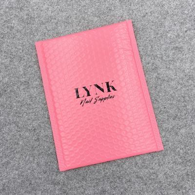 China Recyclable Pink Bubble Mailer 6X9 Inch Poly Mailer, Black Padded Colorful Poly Bubble Mailer Envelopes Wholesale for sale