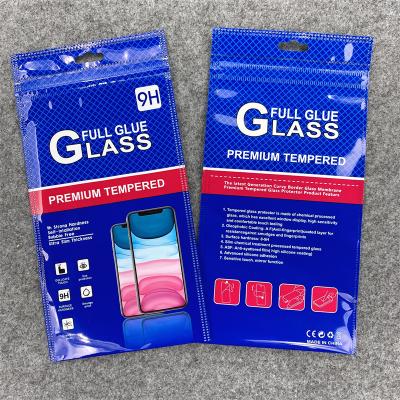 China Recyclable Glass Mobile Phone Screen Soft Glass Packaging Poly Bag for sale