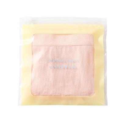 China Factory Price Wholesale Cheap Plastic Zipper Moisture Proof Bag For Clothes Package With Custom Printing for sale