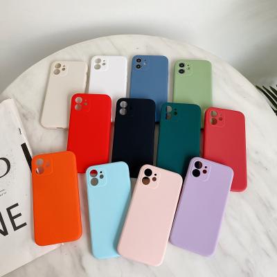 China Matte Soft Tpu Cover Shockproof Colorful Mobile Cover For 6 7/8 plus X XS max 11 12 13 phone case good quality custom printing for sale