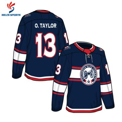 China 2021 Hot Selling Men's Breathable World Junior League Goalie Practice Boy Quick Dry Polyester Sublimation Printing Light Lace Up Ice Hockey Tank Tops for sale