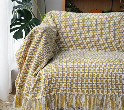 China Anti-pilling Amazon Success New Product Ideas 2021 Design Ideas Acrylic Handwoven Knitting Blanket Soft Throw Blanket For Car Sofa for sale