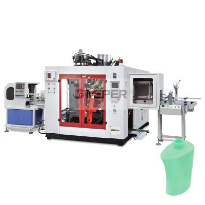 China MEPER MP70FS bottle single station pe shower gel bottles extruder blow molding machine for sale