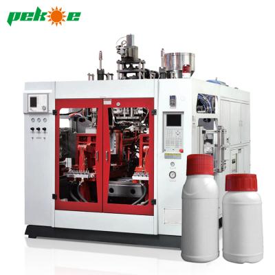 China 5L bottle multilayers pe pp bottle jerrycan extrusion blow molding machine with frame strip for sale