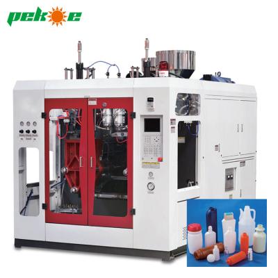 China 2L Bottle 2 Heads HDPE Bottle Extrusion Small Blow Molding Machines for sale