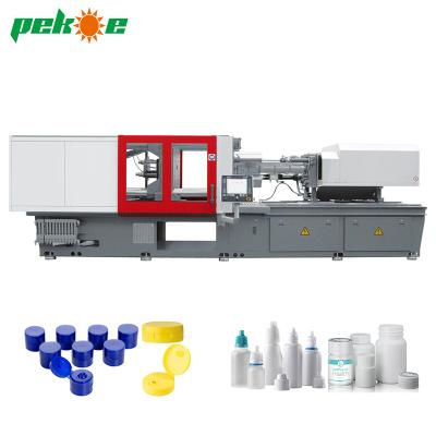 China Horizontal Injection Molding Machine Multi Cavity For Plastic Caps Flip Top Jerrycan Bottle Canister Jug Jar Can Container Tank Drum for sale