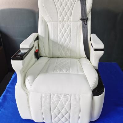 China Aircraft Seat Luxury Van Seat 2021 Upgraded Luxury Passenger Coach Seats For Tesla Model X By Microfiber Leather Seat for sale