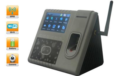 China Web GPRS GSM Biometric Facial Recognition Time Attendance System with fingerprint reader for sale