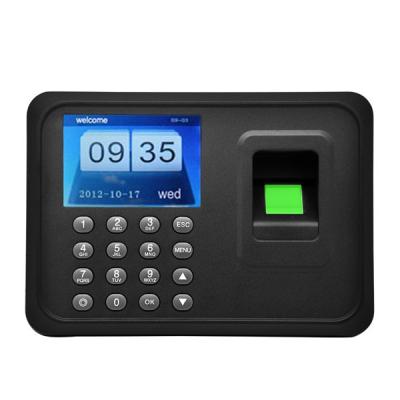 China Biometric Fingerprint employee time clocking reader with Network RJ45 port for sale