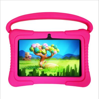 China 2021 New 7 Inch Mini Tablet Q88 Kids Android Shockproof Tablet Multi Language With Leather Case 2G+16g ROM IN STOCK Wholesale for sale