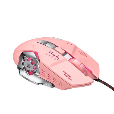 China Electronic Game 3D Mouse Wired Computer Chicken Eating Mechanical Mouse Notebook Office Home for sale