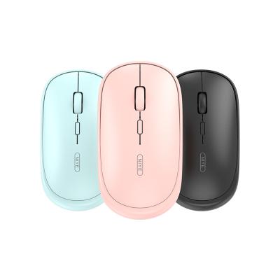 China 3D Wireless Mouse Mute Mini Male And Female Students Rechargeable Laptop for sale