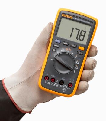 China FTTH FTTB FTTX Network Fluke17B+ Digital Multimeter Tl75-Test-Leads Profissional 17B Portable DMM for Ac/Dc for sale