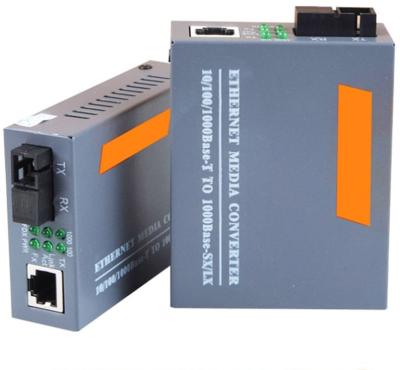 China Single/Dual Fiber FTTH FTTB FTTX Optical Network 10/100/1000M Gigabit 4 SC Transiver 1fiber Fiber FTTB/Media Converter for sale