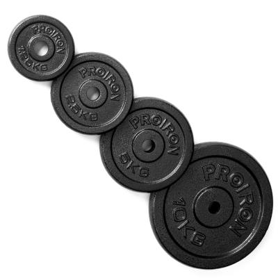 중국 Anti Debris 50mm Bars Cast Iron 5Kg Barbell Weight Plates 판매용