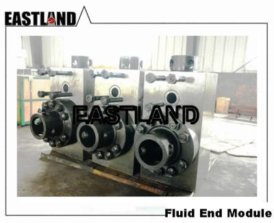 China Weatherford EWS446 Triplex Piston Pump Fluid End Module Studded for sale