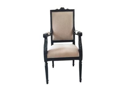 China Custom Made High Back Restaurant Dining Chair / Oak Wood Dining Chairs for sale