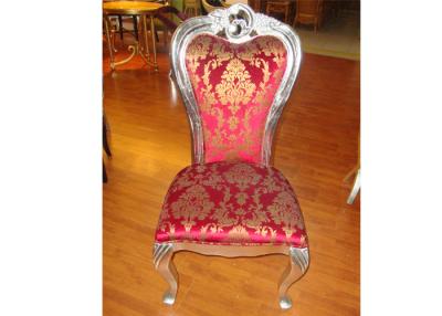 China Classic Style And Chinese Style Hotel Lobby Furniture Red Wedding Chair for sale