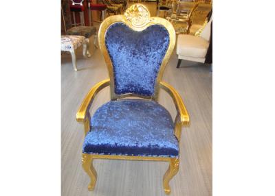 China Blue Butterfly Restaurant Dining Chairs Hotel Furniture Set High End for sale