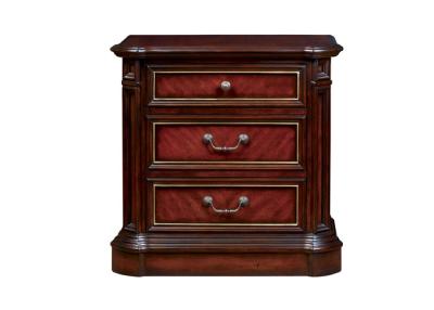 China Soporte de madera de la noche de Nightstand del cajón sólido durable del marco de madera 3 en venta