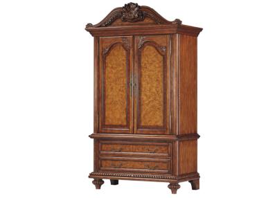 China Hotel Solid Wood Bedroom Set Antique Closet Big For Living Room for sale