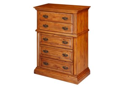 China Small High Custom Cabinets Five Drawers Hotel Wood Furniture for sale