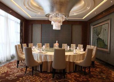 China Royal Luxury Interior Commercial Restaurant Furniture Dining tables and chairs Sets for sale