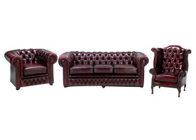 China Tipo muebles tapizados coriáceos de Europa del sofá de Brown Chesterfield del ocio en venta