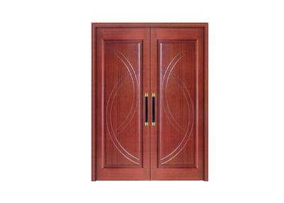 China Las puertas interiores de madera de gama alta muebles, doble del chalet abren la puerta en venta