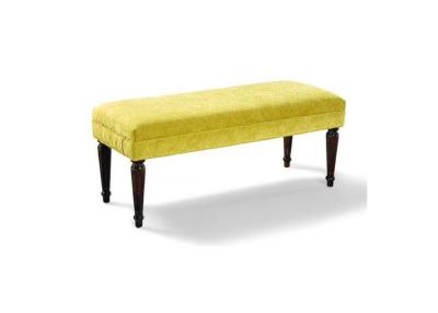 China El dormitorio amarillo personalizado de la familia larga Benches los muebles modernos de madera sólida en venta