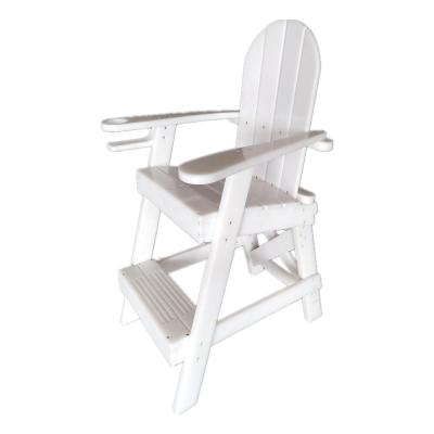 China Weather Resistant HDPE Material Lifeguard Chair Chair Seat For Water Park Resorts for sale