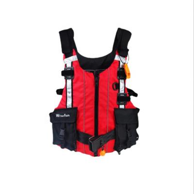 China Eco - Friendly Factory 100N Buoyancy Water Rescue Printing Logo Available Life Jacket for sale