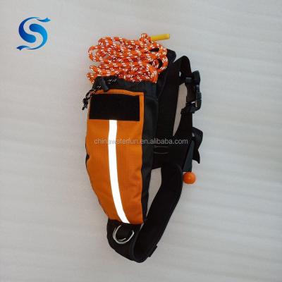 China Raft Water Safety Rescue Throw Rope Bag Waist Pack Water Rescue Spray Bag for sale