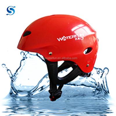 China Lightweight ABS Helmet Head Protection Protective Gear Water Sports Rescue Water Shock Helmet for sale