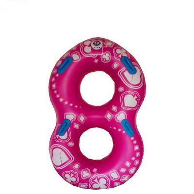 China Mermaid Luxury Inflatable Tail Water Ring Kids Adult Swimming Water Playing Toys Inflatable Water Float for sale