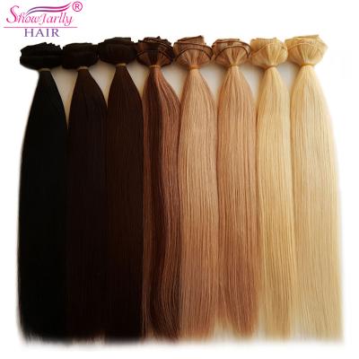 China 2019 Silky Straight 8a 9a Quality Double Drawn Wave 2019 Quality European Remy Hair One Piece Clip In Hair Extensions for sale