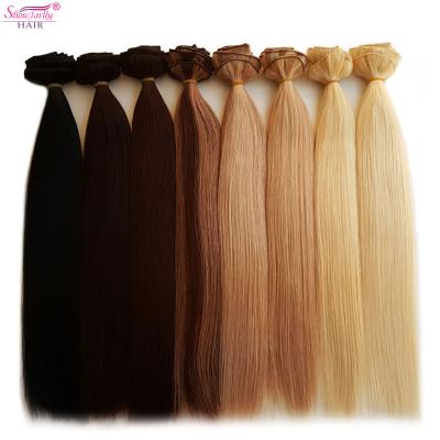 China 2021 Silky Straight Hair Straight Wave Products 100% Full Head European Human Remy Hair Clip In Hair Extension Set for sale