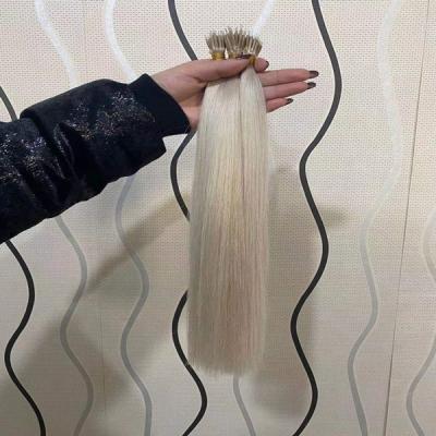 China Silky Straight Wave Pre Bonded Hair Nano Link Extensions Single Distributor Hair 1g/strdand 100gram 20inch Ring Hair Virgin Nano Extensions for sale