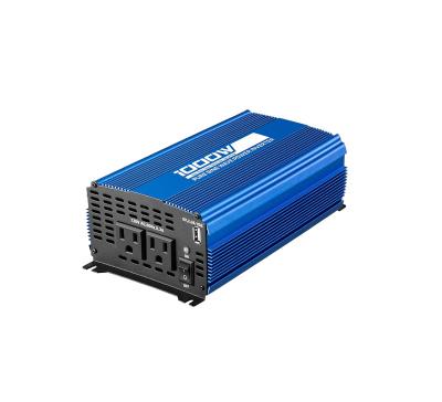 China Aluminum Off Grid Inverter 12v dc to ac 220v 1000W Pure Sine Wave Power Inverter 1000w for sale