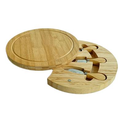 China JSY Hot Selling Viable Cheese Board Queso tabla de queso tabla de charcuterie board cheese board tablas de queso cheese board with knife set for sale