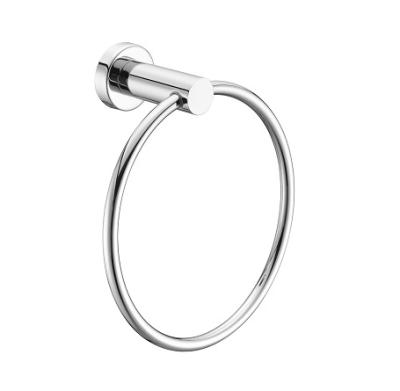 China Hot Sale Products Chrome 304 Stainless Steel Bathroom Accessories Toilet Multifunctional Towel Ring for sale