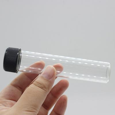 China Recyclable Quality Customized Color Eminent Universal 40ml Glass Bottle Screw Cap Tube Type Glass Bottle for sale